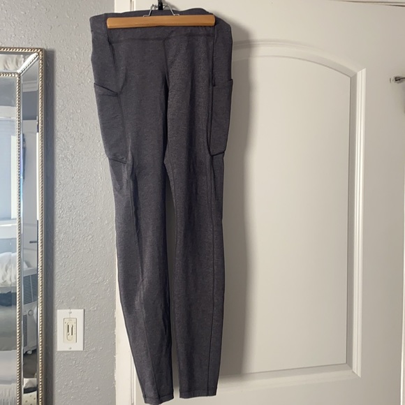 Lululemon Speed Up Mid-Rise Tight 28" Gray Leggings 6 - Picture 3 of 6